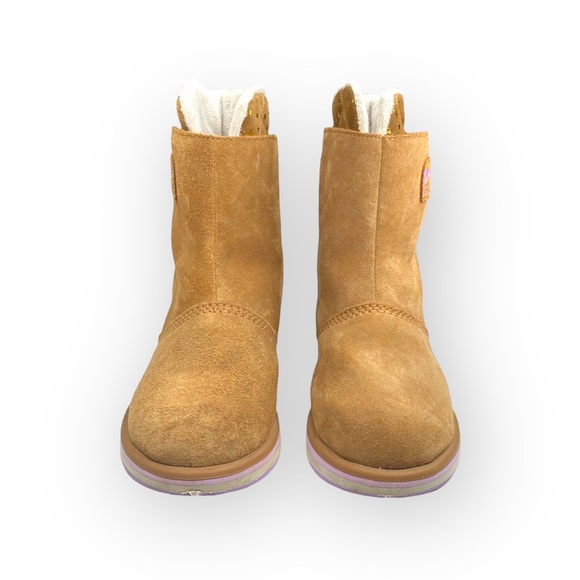 Sorel ✪ Rylee Star Waterproof Suede Fleece Lined Boot ✪ Elk Tan ✪ 37 EU 6.5M 7M - Picture 9 of 16